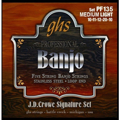 Струни для банджо GHS PF140 Зображення