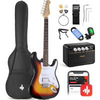 Электрогитара Donner Music DST-100 Sunburst Electric Guitar Kit Sunburst Изображение