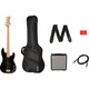 Гитарный набор SQUIER by FENDER AFFINITY SERIES PJ BASS START PACK BLACK Изображение