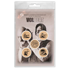 Подарунковий набір значків VOLBEAT - SERVANT OF THE MIND (iol-014) Зображення