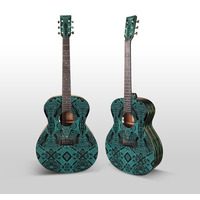 Електроакустична гітара Tyma V-3 Maze Зображення