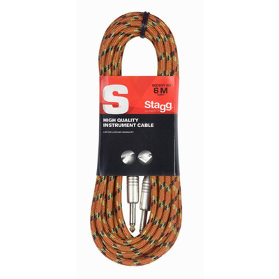 Інструментальний кабель STAGG SGC6VT OR Зображення