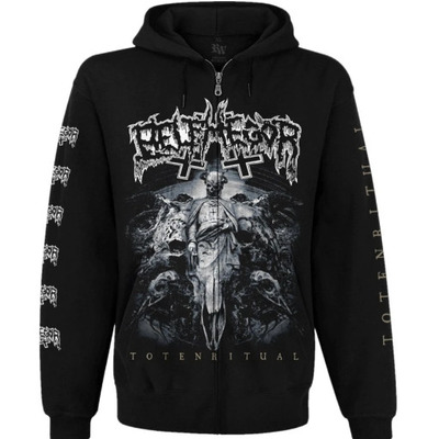 Худі Belphegor "Totenritual" на блискавці Зображення