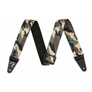 Ремінь гітарний FENDER STRAP 2" CAMO WOODLAND Зображення