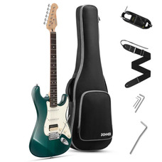 Электрогитара Donner Music DST-400 Electric Guitar Dark Green Изображение