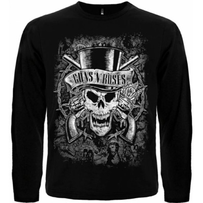 Футболка с длинным рукавом Guns'n'Roses (skull) Изображение