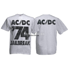 Футболка AC/DC - 74 Jailbreak (меланж) Изображение