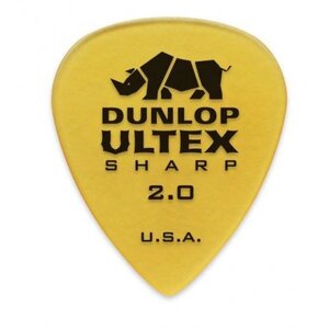 Медіатор Dunlop Ultex Sharp 2.0мм (433R.2.0) Изображение