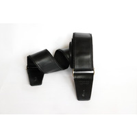 Гітарний ремінь Tropaeis Leather Glam Rock (black) Зображення