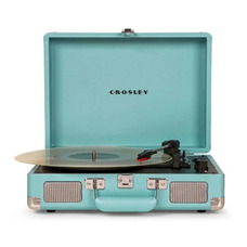 Виниловый проигрыватель Crosley Cruiser Deluxe (Turquoise Ex) Изображение