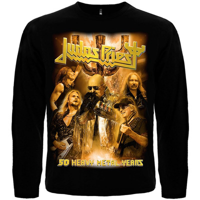 Футболка с длинным рукавом Judas Priest "50 Heavy Metal Years" Изображение