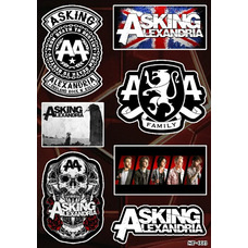 Стикерпак Asking Alexandria SP-093 Изображение
