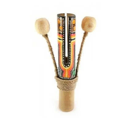 Колотушка росписна з ударними кульками Зображення