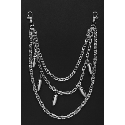 Ланцюг потрійний "Кулі" (ch-008) Зображення