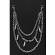 Ланцюг потрійний "Кулі" (ch-008) Зображення