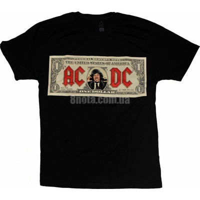 Футболка AC/DC (dollar) Изображение