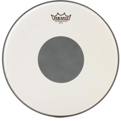 Пластик REMO CS-0110-10 BAT/ CONT SOUND/COAT 10" BK DOT BOTTOM Зображення