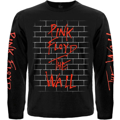 Футболка з довгим рукавом Pink Floyd "The Wall" (з друком на рукавах) Зображення