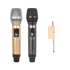 Бездротова мікрофонна система Emiter-S TA-U02 з ручними мікрофонами Зображення