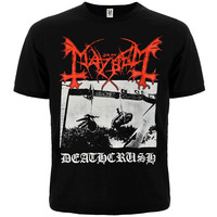 Футболка Mayhem "Deathcrush" Изображение