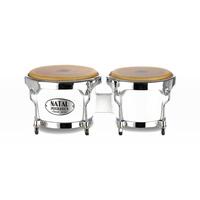 Бонго Natal Drums Classic Fiberglass Bongo White (NCSB04W) Изображение