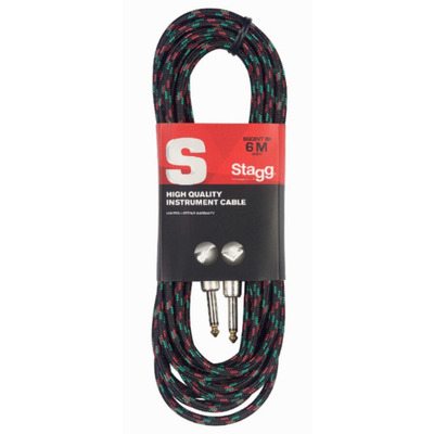 Инструментальный кабель STAGG SGC6VT BK Изображение