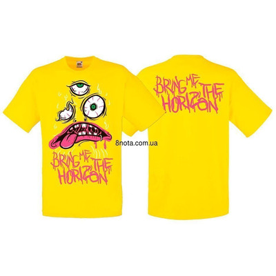 Футболка Bring Me The Horizon (yellow) Изображение