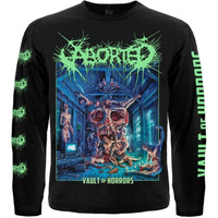 Футболка з довгим рукавом Aborted "Vault Of Horrors" Зображення