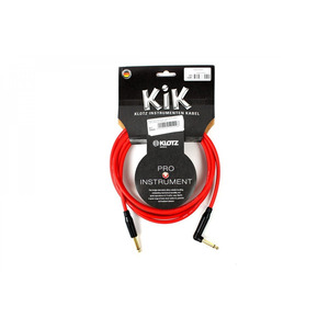 Кабель інструментальний Klotz KIK Instrument Cable Angled Red 3 m (KIKA03PR3) Зображення