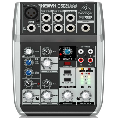 Микшерный пульт Behringer Xenyx Q502USB Изображение