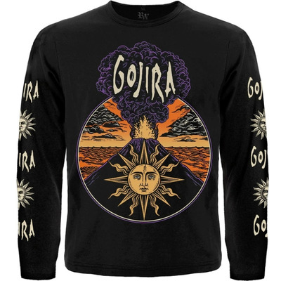 Футболка с длинным рукавом Gojira "Magma" Изображение
