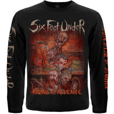 Футболка з довгим рукавом Six Feet Under "Killing for Revenge" Зображення