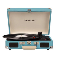 Вініловий програвач Crosley Cruiser Deluxe (Turquoise) Зображення