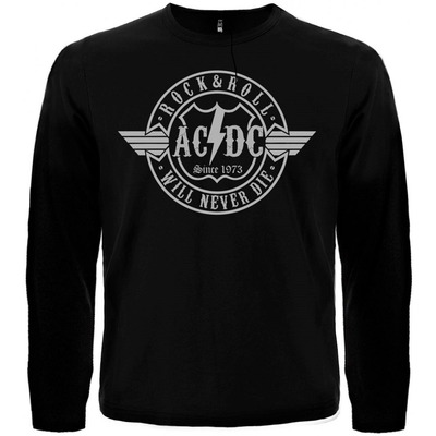 Футболка з довгим рукавом AC/DC "Rock & Roll Will Never Die" Зображення