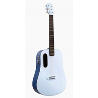 Електроакустична гітара з вбудованими ефектами Blue Lava (36") Ice Blue Зображення