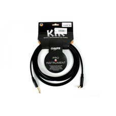 Кабель інструментальний Klotz KIK Instrument Cable Angled Black 4.5 m (KIKA045PR1) Зображення