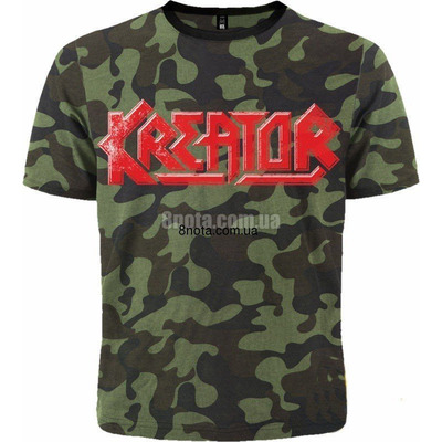 Футболка Kreator Enemy Of God (камуфляж) Зображення