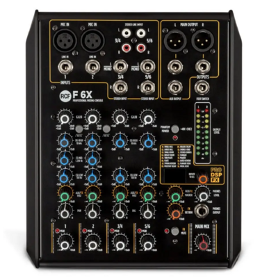 Аналоговий мікшер RCF F6X Зображення
