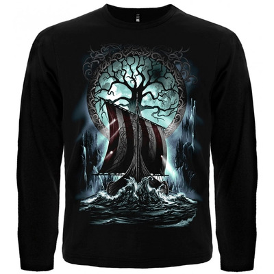 Футболка з довгим рукавом Драккар (Дерево Життя) Зображення