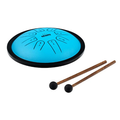 Глюкофон Meinl Nino Steel Tongue Drum NINO981 (7") Blue Изображение