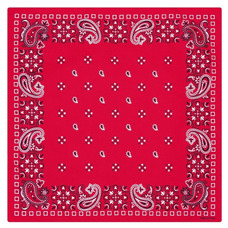 Бандана Турецкий узор на красном фоне Изображение