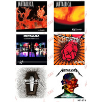 Стикерпак Metallica (album covers) 2 SP-174 Изображение