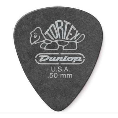 Медіатор Dunlop Tortex Pitch Black Standard 0.5mm 4880 (1шт) Зображення