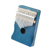 Калимба Natural с отверстием, 17 клавиш, бирюзовая Изображение