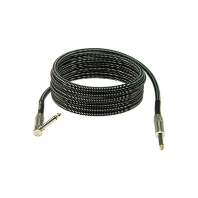 Кабель інструментальний Klotz 59 Vintage Pro Guitar Cable Angled 6 m (VINA600) Зображення