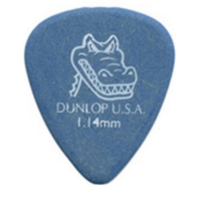 Медіатор Dunlop Gator синій 1.14мм. (4170) Зображення