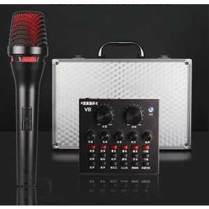 Портативный голосовой процессор для караоке PC-V8 Изображение