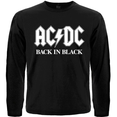 Футболка з довгим рукавом AC/DC "Back In Black" (Big Logo) Зображення