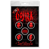 Подарочный набор значков GOJIRA - FORTITUDE (iol-022) Изображение