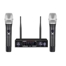 Радіосистема із двома ручними мікрофонами Emiter-S TA-520 Зображення